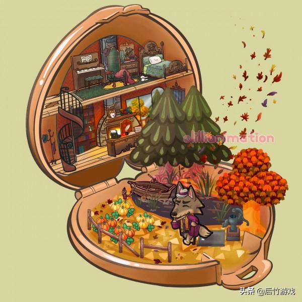 玩家設計了多個動森村民的口袋玩具形象，既可愛又個性