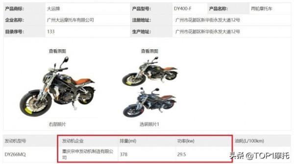 售價25999元！大運“食鐵獸”雙缸400街車上市