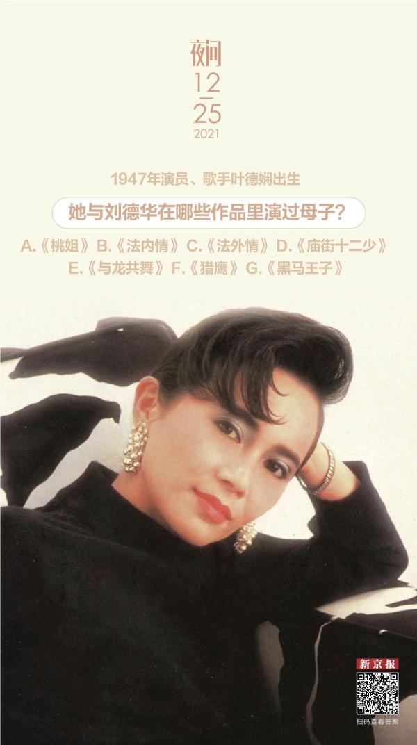 凱特小李子的友誼令人動容，葉德嫻劉德華的也如此丨夜問