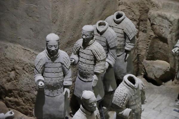秦始皇兵馬俑博物館迎來眾多遊客