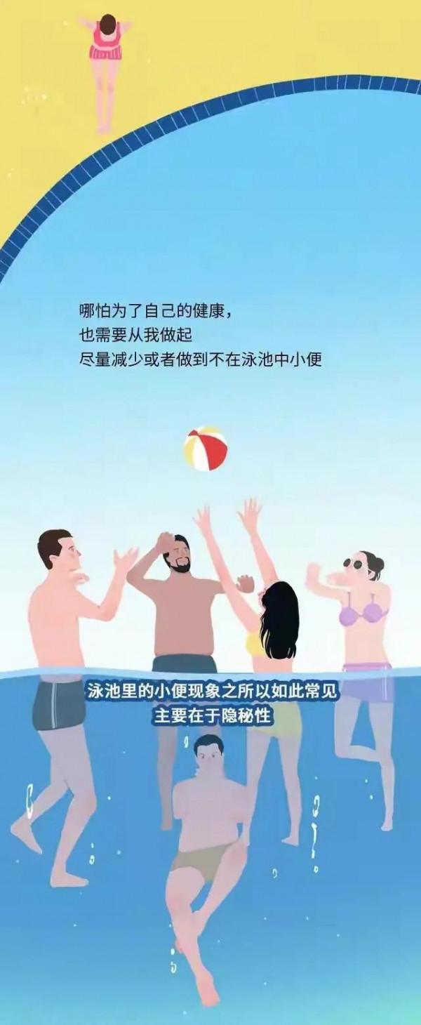 游泳池裡的尿液比你想象的多!(漫畫) 游泳池裡的尿液比你想象的多!(漫畫)