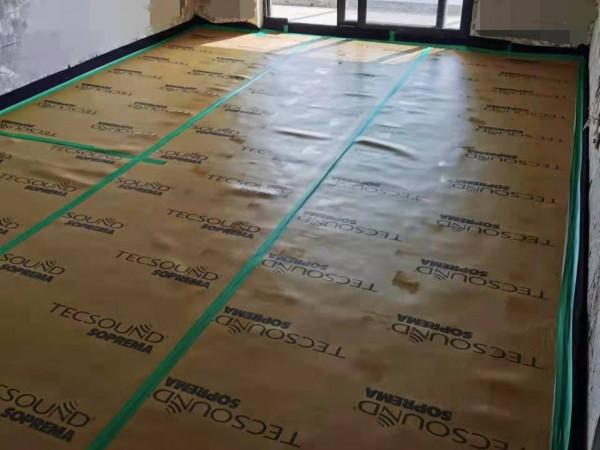 全房毛坯地面隔音裝修浮築樓板指導施工案例