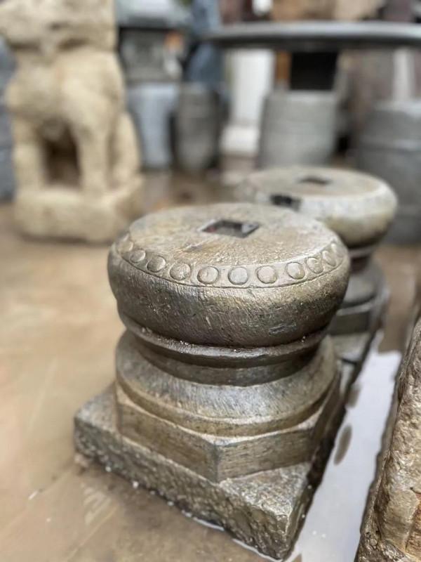 明代青石老柱礎鑑賞