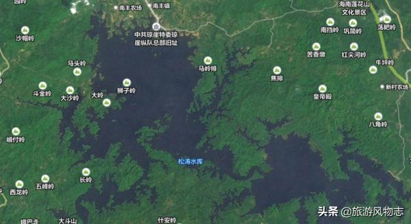 海南省三大水庫，風景美不勝收，你去過幾個？