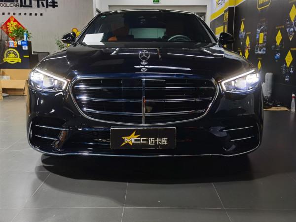 改裝日記｜2021款賓士S 400 L改裝運動包圍、輪轂、後排娛樂