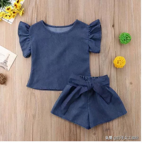 孩子的衣服不用買，幾條舊牛仔褲改造，穿都穿不完！（附教程）