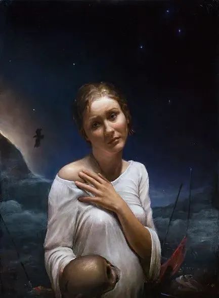 畫家Terje Adler Mørk寫實油畫人物作品,復古藝術元素的美麗 畫家Terje Adler Mørk寫實油畫人物作品,復古藝術元素的美麗