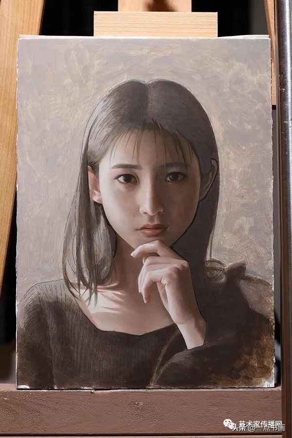 日本 岡靖知 寫實作品欣賞