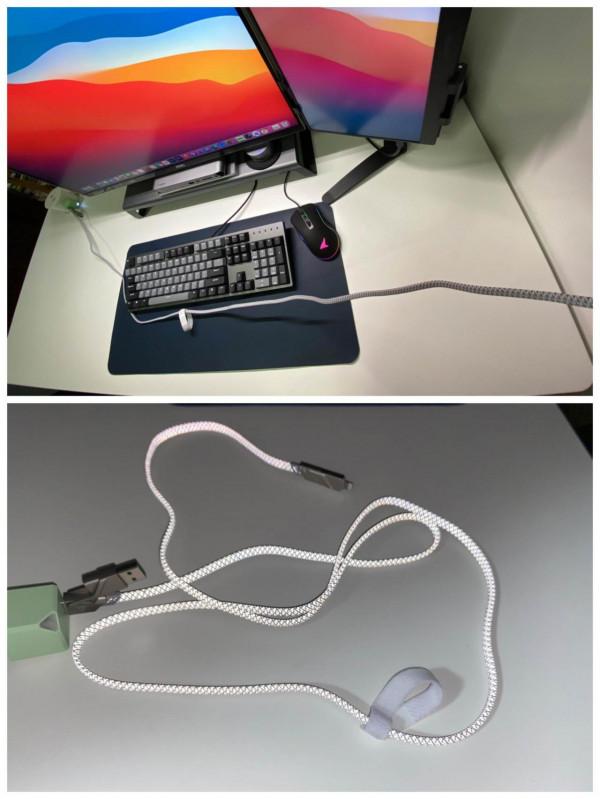 桌面搭建指南：教你如何理線、分割槽、協同，20件桌面好物分享