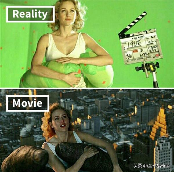 32張電影特效前後對比！原來是這樣拍出來的