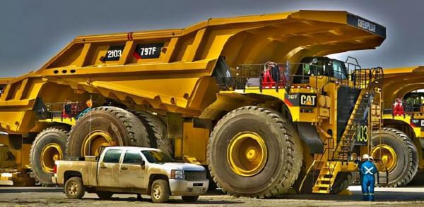 世界上最貴的礦山車,一個車輪就要180萬! 世界上最貴的礦山車,一個車輪就要180萬!