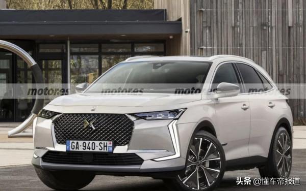 新車 | 前臉更兇，新款DS 7效果圖曝光，與奧迪Q3同級，最快明年亮相