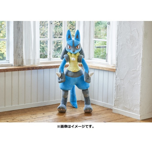 寶可夢官方等身大路卡利歐毛絨玩具 今日開啟預售