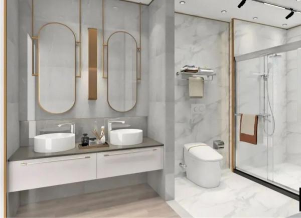 119㎡輕奢三房，衛生間擠出三分離，陽臺最讓人羨慕