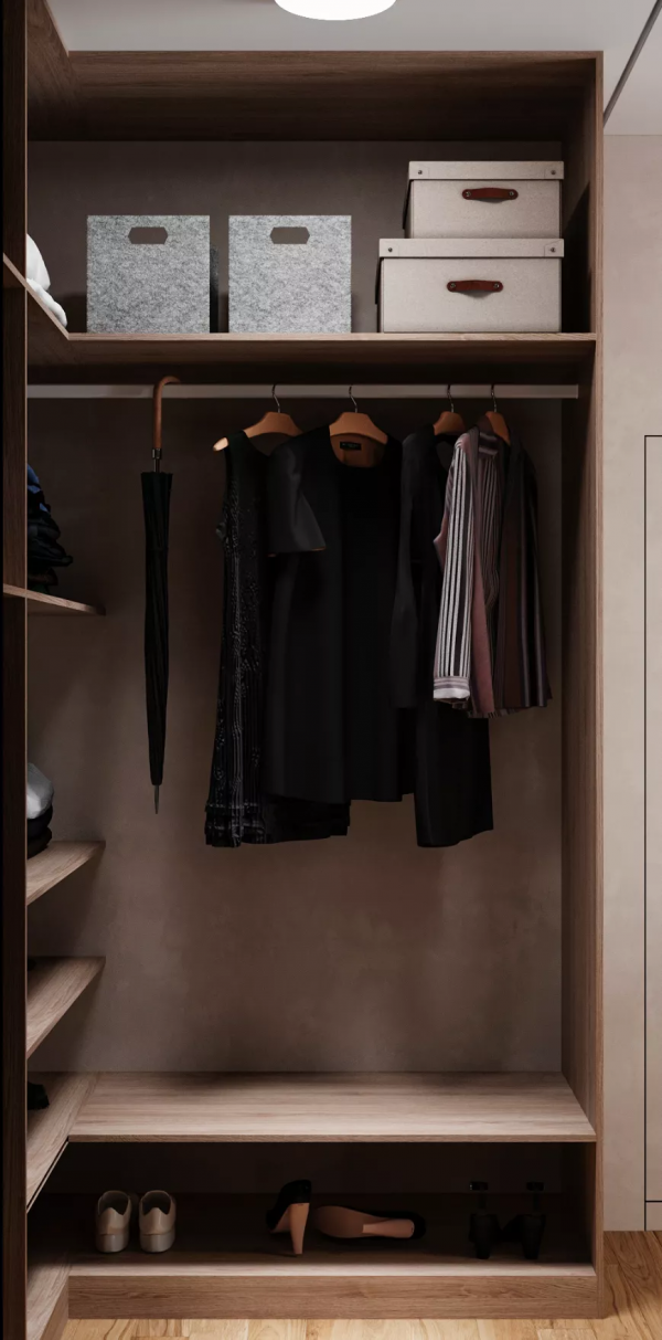 衣櫃內部結構這樣佈局，解決你家 90% 的收納難題