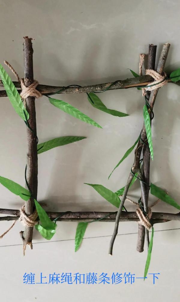 變廢為寶—樹枝變吊飾