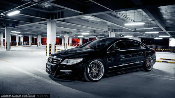 做汽車攝影起家的00後，給自己的CC換了三套BBS