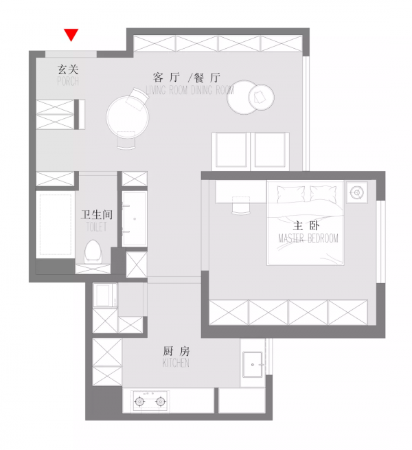 平平無奇56㎡,精摳每1mm,這才是最適合小戶型的絕美法式風 平平無奇56㎡,精摳每1mm,這才是最適合小戶型的絕美法式風