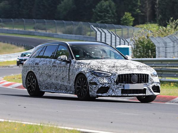 梅賽德斯AMG C63旅行版諜照曝光！效能大幅提升，或明年亮相