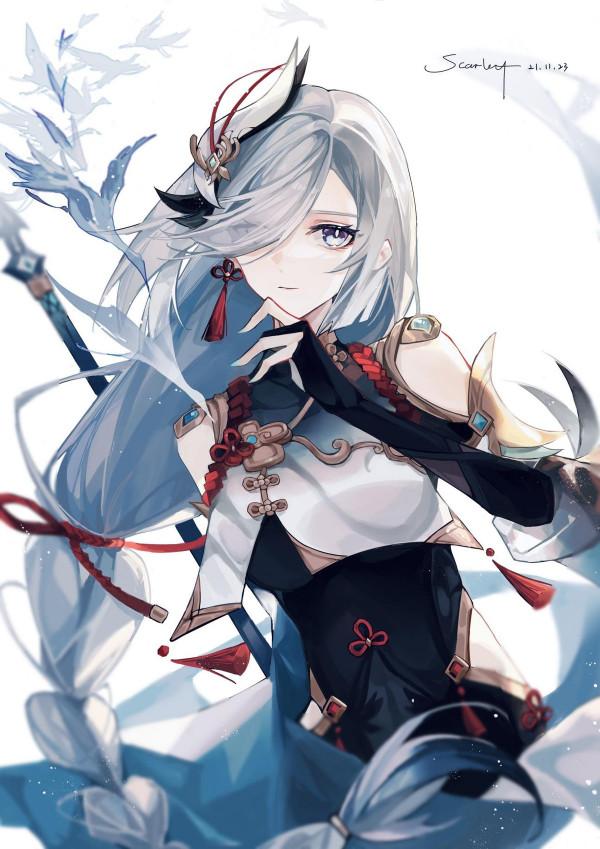 原神同人：關於空牽住申鶴的手，申鶴沒有生氣這檔子事