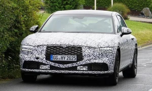 鐳射雷達加身 全新捷尼賽思G90最新諜照