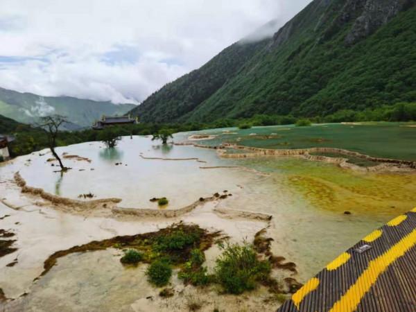 難忘的黃龍“五彩池”之旅