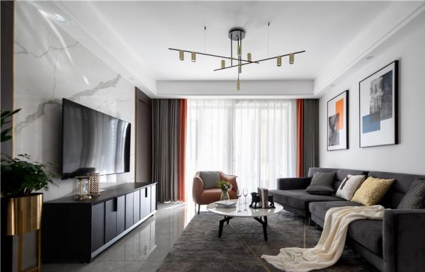 130㎡輕奢風格三居室，浪漫西廚和生活的結合，享受在家的每一刻