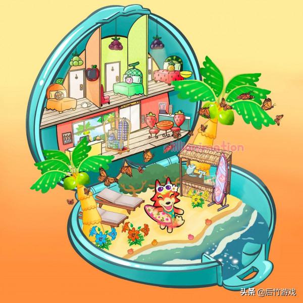 玩家設計了多個動森村民的口袋玩具形象，既可愛又個性