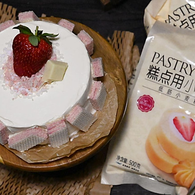 #金龍魚精英100%烘焙大師賽-愛好組-低筋#奶油戚風蛋糕