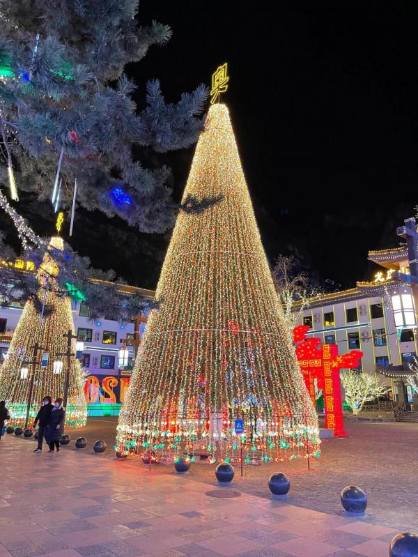 2022跟我去龍慶峽看冰燈