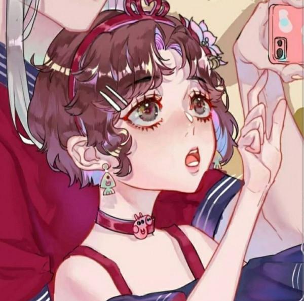 動漫情侶頭像：對你心動不止是一天