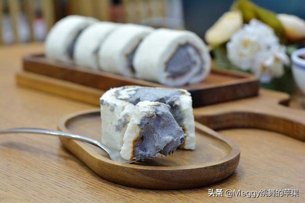 天使蛋糕卷，外皮白如雪，奶油餡口感像冰淇淋，這餡你肯定沒吃過