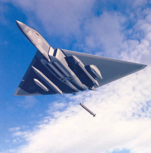 世界首款雙座五代機！當年美國PPT的F/B-22，讓殲-20實現了？