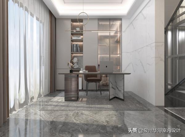 陽光城翡麗灣580m²現代輕奢風別墅，演繹簡潔低調美宅