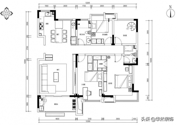 華地森林湖135㎡改善型新居，中西廚分離，溫暖日系風居心地