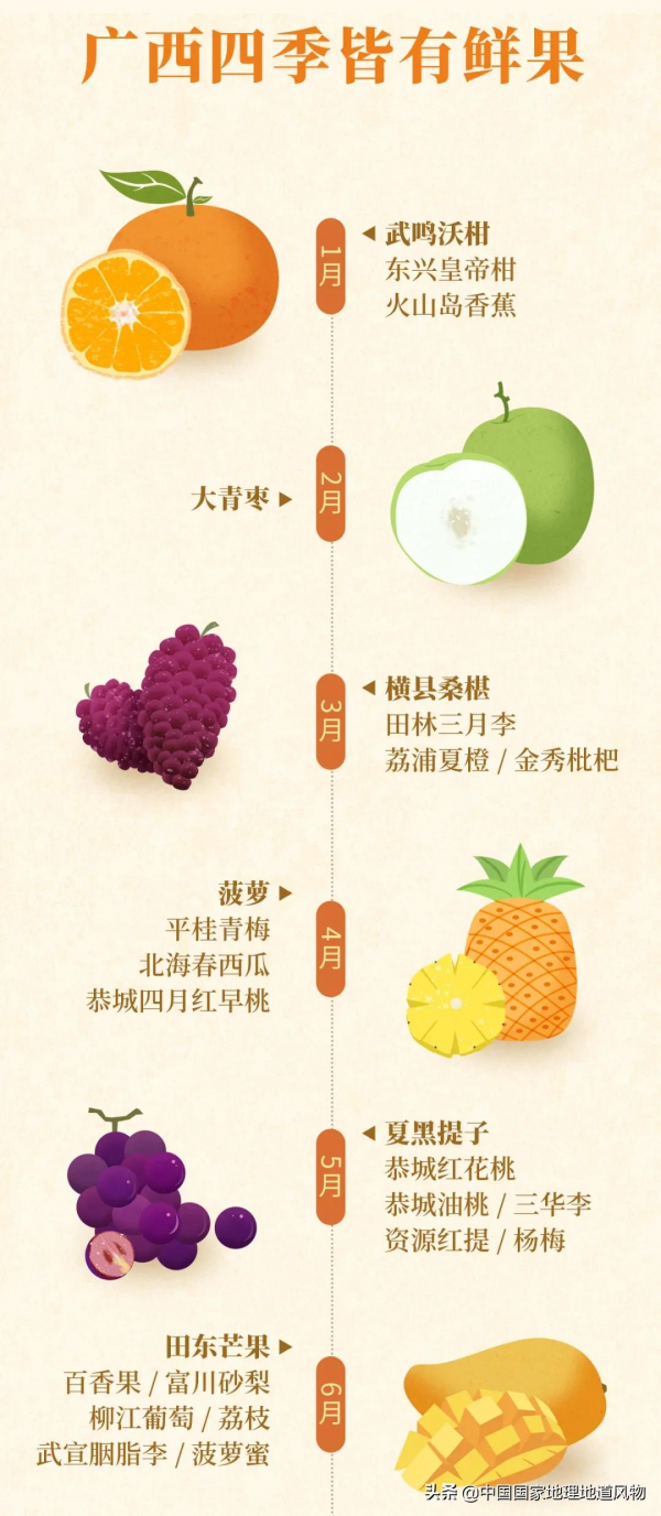 557億斤！5個第一！3個第二！水果大省廣西，到底有多“豪”？