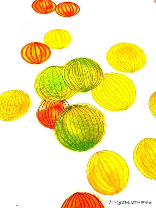 教程 | 適用於三年級以上—少兒美術課程《燈籠果》