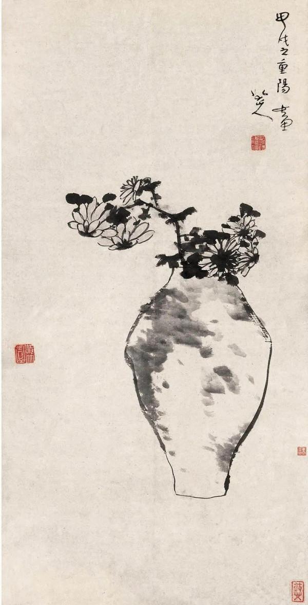 歷代大師畫菊:菊殘猶有傲霜枝 歷代大師畫菊:菊殘猶有傲霜枝