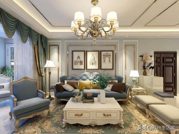 98㎡簡歐設計，還原生活的質感