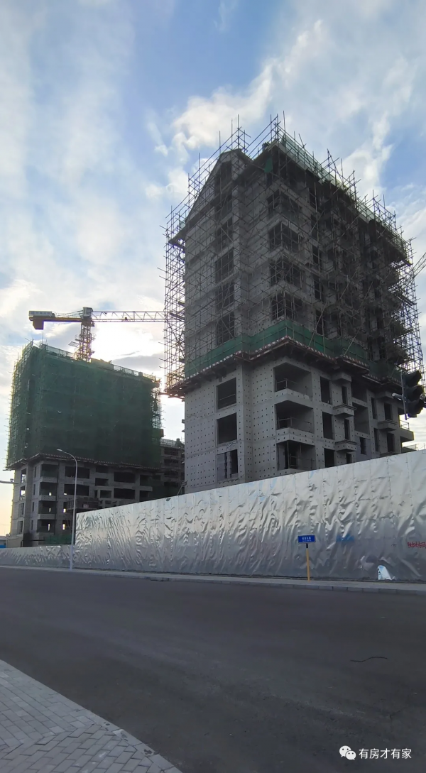 中建宸廬-房家2022年1月7日「三次」實地踩盤播報施工進度