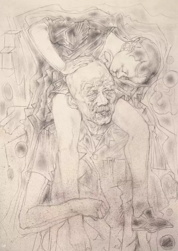 唐永力（中央美術學院教授）素描作品欣賞