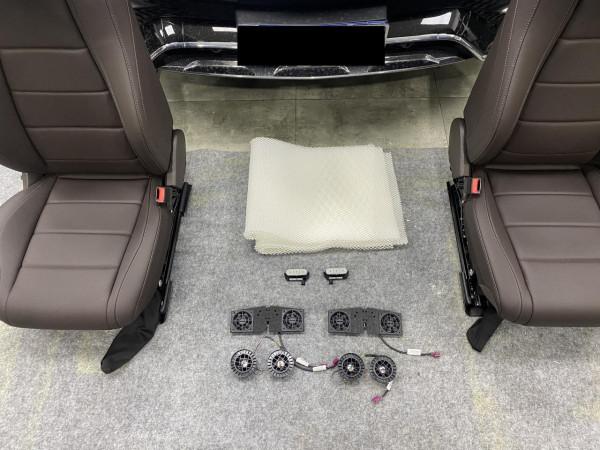 賓士GLE350改裝座椅通風，夏日炎炎這個配置最需要了