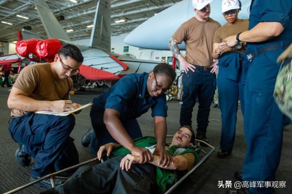 戰爭準備？美航母在南海舉行大規模傷亡演習，印軍傘兵邊界空降