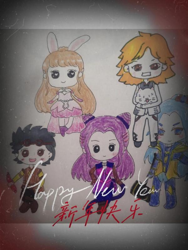 斗羅大陸Q版人物練習