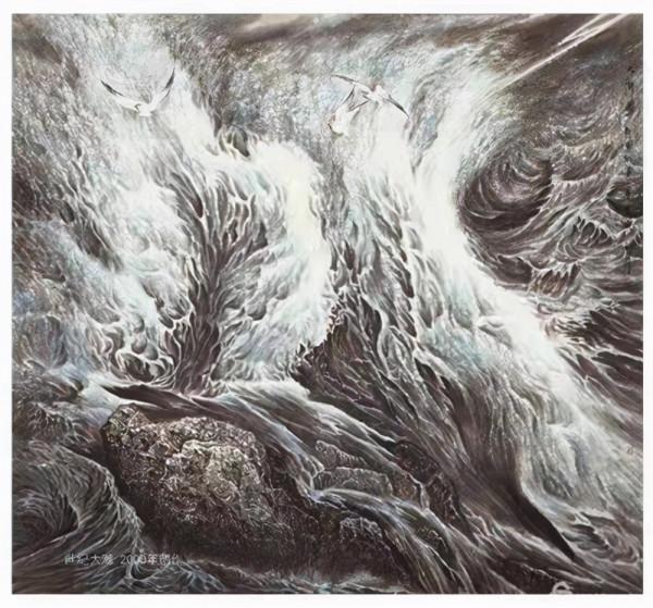 海濤明月古船情:著名畫家周祖光古船寫生記略 海濤明月古船情:著名畫家周祖光古船寫生記略