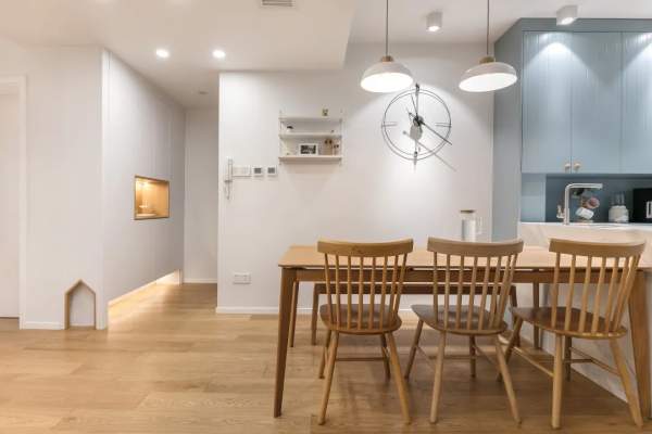 110㎡現代北歐風格新房裝修，把遊樂場搬回家