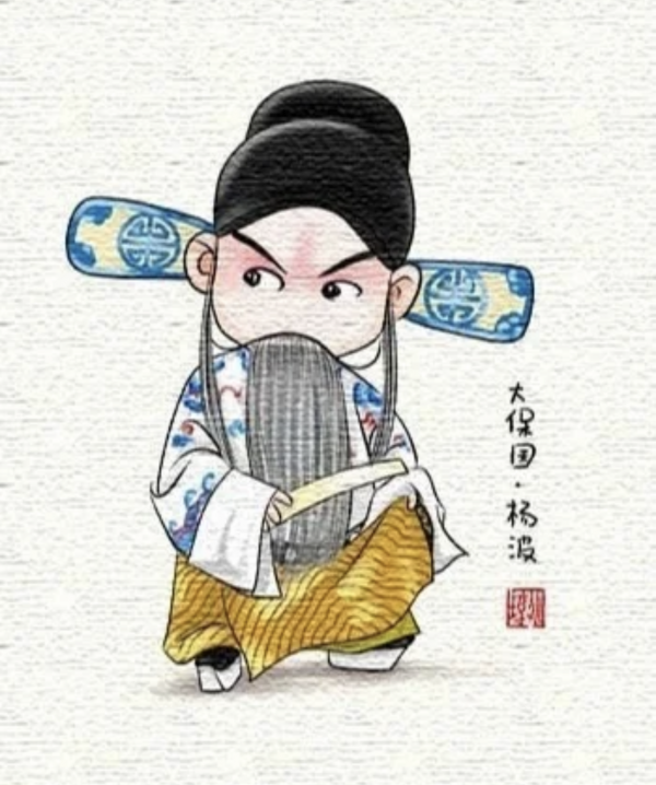 插畫 &vert; 京劇漫畫系列（一）