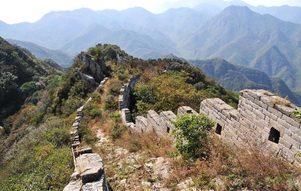 長城中僅有的180度轉彎,設計者故意不修直線,良苦用心讓人佩服 長城中僅有的180度轉彎,設計者故意不修直線,良苦用心讓人佩服