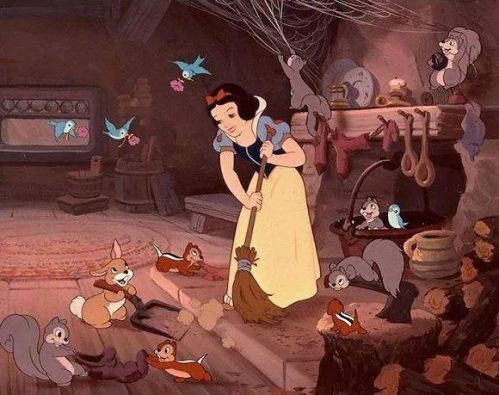 用色彩去重新審視《白雪公主和七個小矮人》,細節感人 用色彩去重新審視《白雪公主和七個小矮人》,細節感人