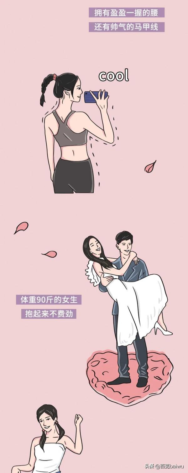 女生體重達到多少才算完美？看完這個你就知道了